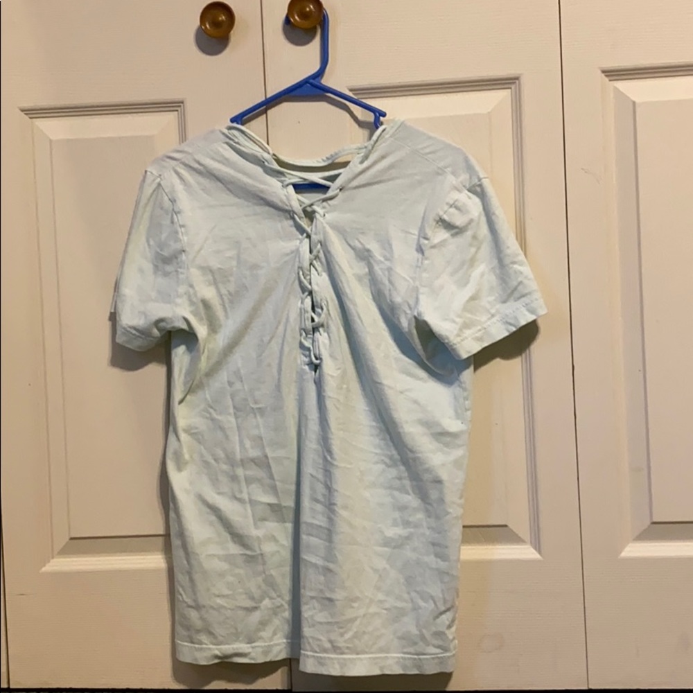 Pink vs mint green super cute tee shirt